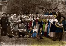 CPSM Groupe Folklorique Auvernha Dansaire Clermont Ferrand 