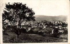 CPA Hendaye La Ville au Fond Fontarrabie 