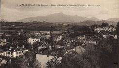 CPA St Jean de Luz Cote Basque Villas et Maisons de Ciboure vue sur la Rhune 