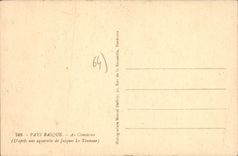 CPA Au Cimetiere d'Apre une Aquarelle de Jacques le Tanneur