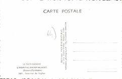 CPA L'Hopital Saint Blaise Basses Pyrenees Interieur de l'Eglise