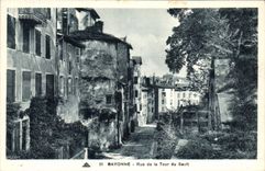 CPA Bayonne Rue de la Tour du Sault 