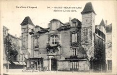 CPA La Cote d'Argent Saint Jean de Luz Maison Louis 