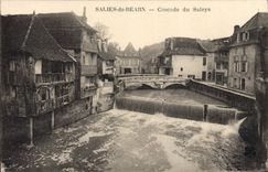 CPA Salies de Bearn Cascade du Saleys 
