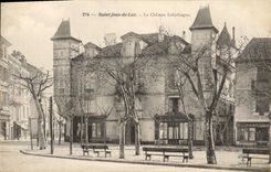 CPA Saint Jean de Luz Le Chateau Lohobiague 