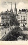 CPA La Cote d'Argent Bayonne Le Pont Mayou et la Cathedrale 