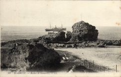 CPA Biarritz Rocher de Gamaritz