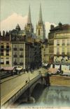 CPA Bayonne Le Pont Marengo et la Cathedrale 