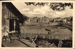 CPA St Jean de Luz Basses Pyrenees Le Port a Maree Haute 