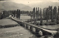 CPA Les Pyrenees Bedous Le Pont d'Osse et le Gaye 
