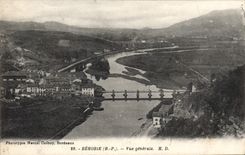 CPA Behobie Basses Pyrenees vue generale 