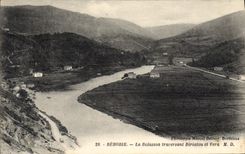 CPA Behobie La Bidassoa Traversant Biriatou et Vera 