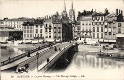 CPA Bayonne Le Pont Marengo 