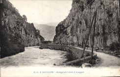 CPA Gorge et Pont d'Esquit 