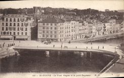CPA Bayonne Le Pont Mayou et le Petit Bayonne 