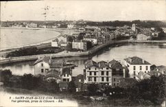 CPA Saint Jean de Luz Cote Basque vue Generale Prise de Ciboure 