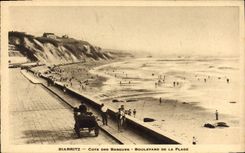 CPA Biarritz Cote des Basques Boulevard de la Plage 