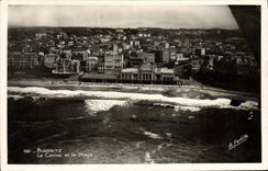 CPA Biarritz le Casino et la Plage 
