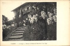 CPA Cambo Arnaga Maison d'Edmond Rostand Les Lys 