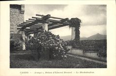 CPA Cambo Arnaga Maison d'Edmond Rostand Le Rhododendron 