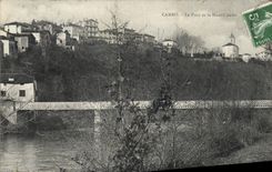 CPA Cambo le Pont et le Haut Cambo 