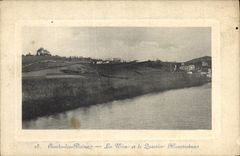 CPA Cambo les Bains la Nive et le Quartier Hauztzaina 