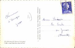 CPA St Jean de Luz Basses Pyrenees Les Chalutiers dans le Port 