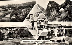 CPA Souvenir de Cambo les Bains 
