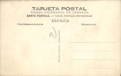 CPA Frontera Espanola Behobia Guipuzcoa Espana