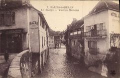 CPA Salies de Bearn Le Saleys Vieilles Maisons 