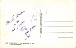 CPA Behobie Vue generale et les Trois Couronnes