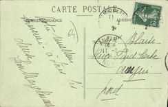 CPA Cambo Un coin de la Nive 
