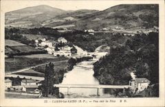 CPA Cambo les Bains BP Vue sur la Nive 