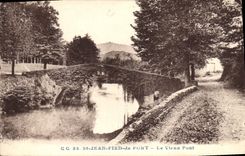 CPA St Jean Pied de Port Le Vieux Port 