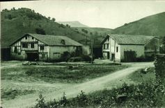 CPA Pays Basque Maison Basque a Ibarron 