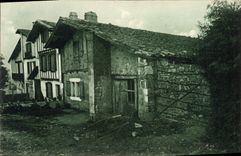 CPA Pays Basque Maison Basque a Bordagains 