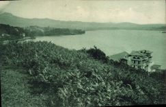 CPA Hendaye Cote Basque Cue sur la Baie et les Montagnes Espagnoles 