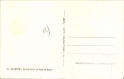 CPA Bayonne Le Reduit et le Pont St Esprit