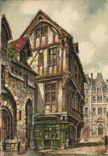CPSM ROUEN la rue Saint Romain
