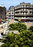 CPSM MONTPELLIER place des martyrs de la résistance avenue Foch