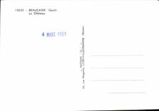 CPSM BEAUCAIRE le château