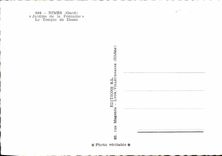 CPSM NIMES jardins de la fontaine temple de Diane