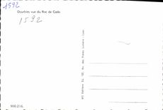 CPSM DOURBIES vue du roc de Cade