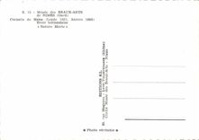 CPSM musée des beaux arts de Nimes Cornelis de Heem Nature morte