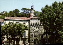 CPSM SOMMIERES la tour de l'horloge