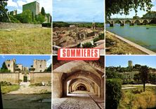 CPSM SOMMIERES souvenirs