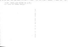 CPM Arles Sur Rhone Les Ruines Du Theatre Antique