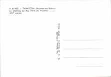 CPM Tarascon Le Chateau Du Roy Rene De Provence