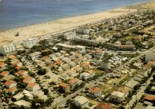 CPM Narbonne Plage vue aérienne