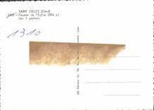 CPM Saint Gilles Facade De I'Eglise